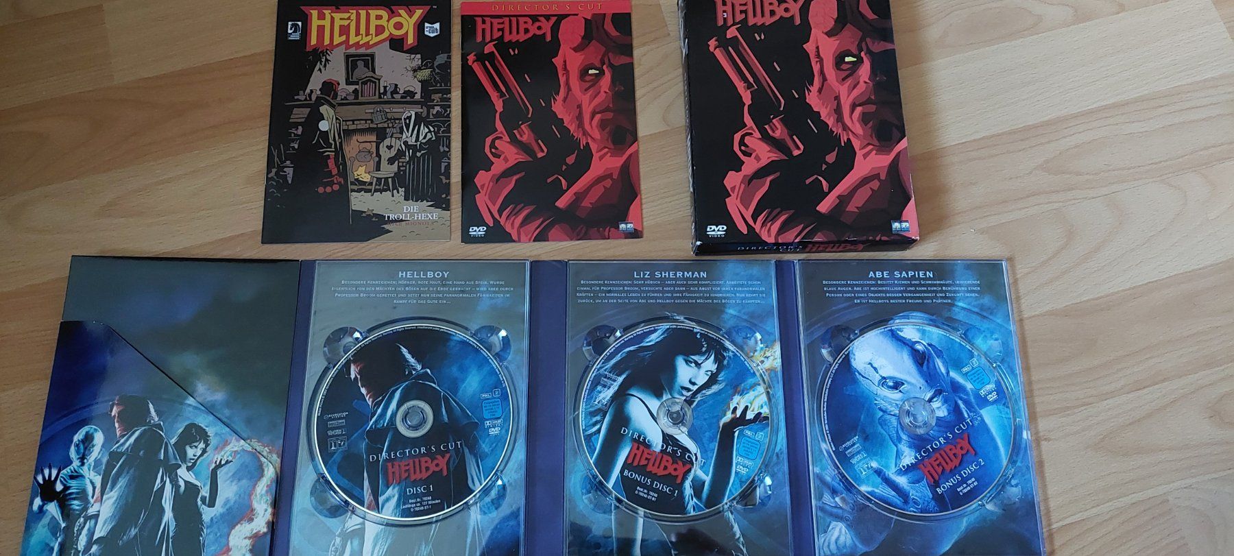 Tutti i DVDs: Hellboy Director's Cut 3 DVDs - vergriffen – Usato da Arbon venduto da mick1968 2