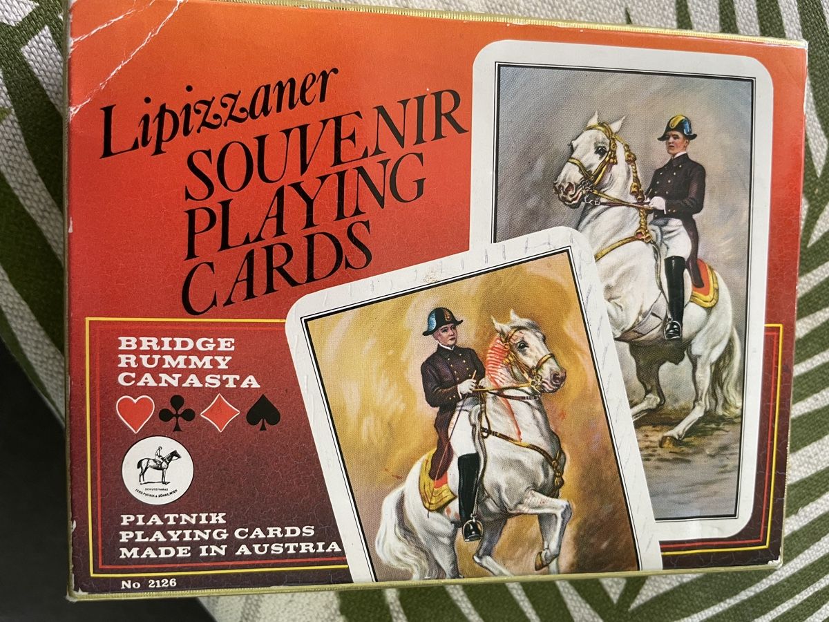 Giochi: Lipizzaner Spielkarten, Souvenir – Usato da Oetwil an der Limmat venduto da Pata