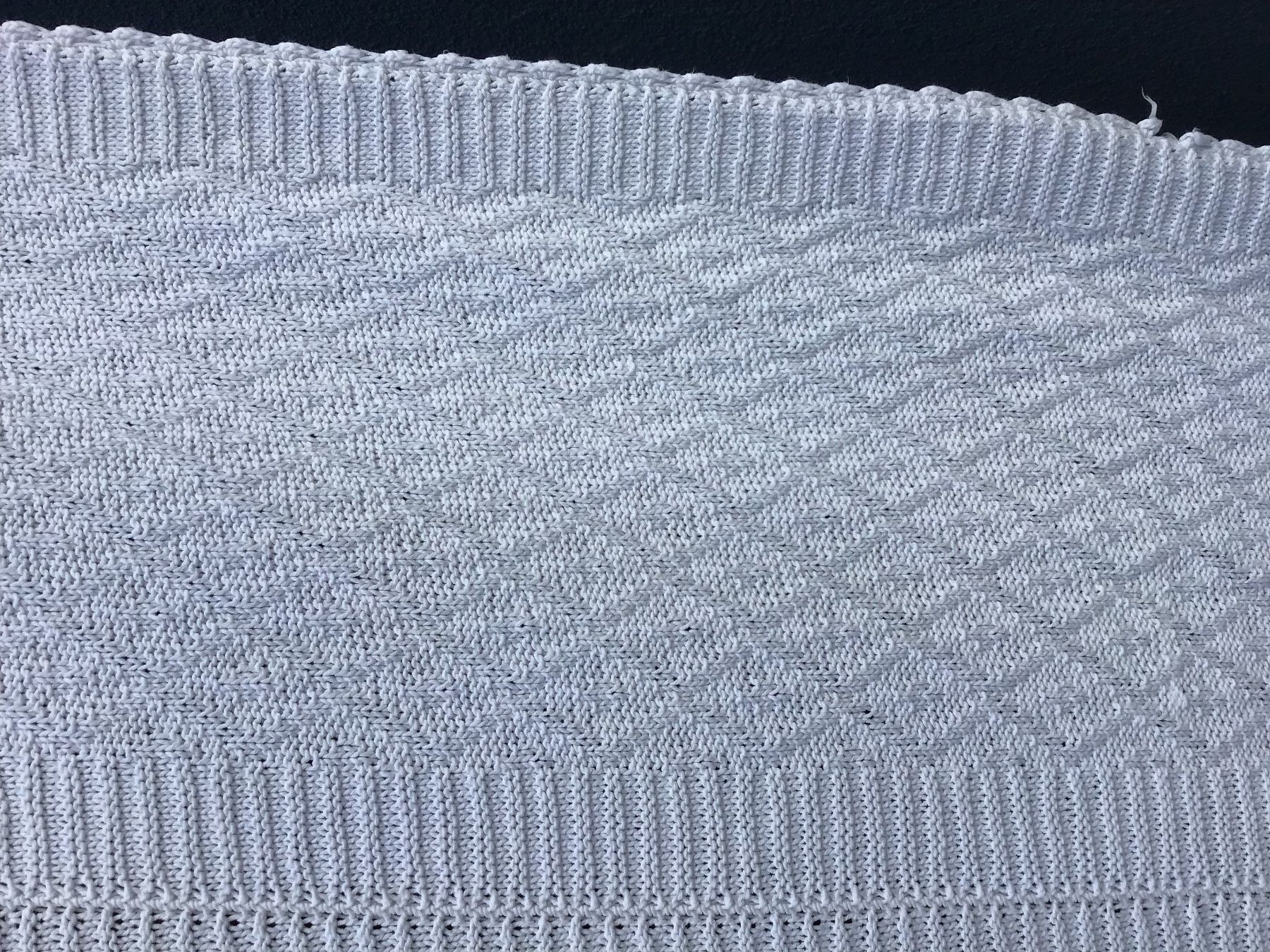 Coperte: Decke, Baumwolle, Handarbeit, gestrickt – Usato da Lenzburg venduto da dbr_hf8w 5