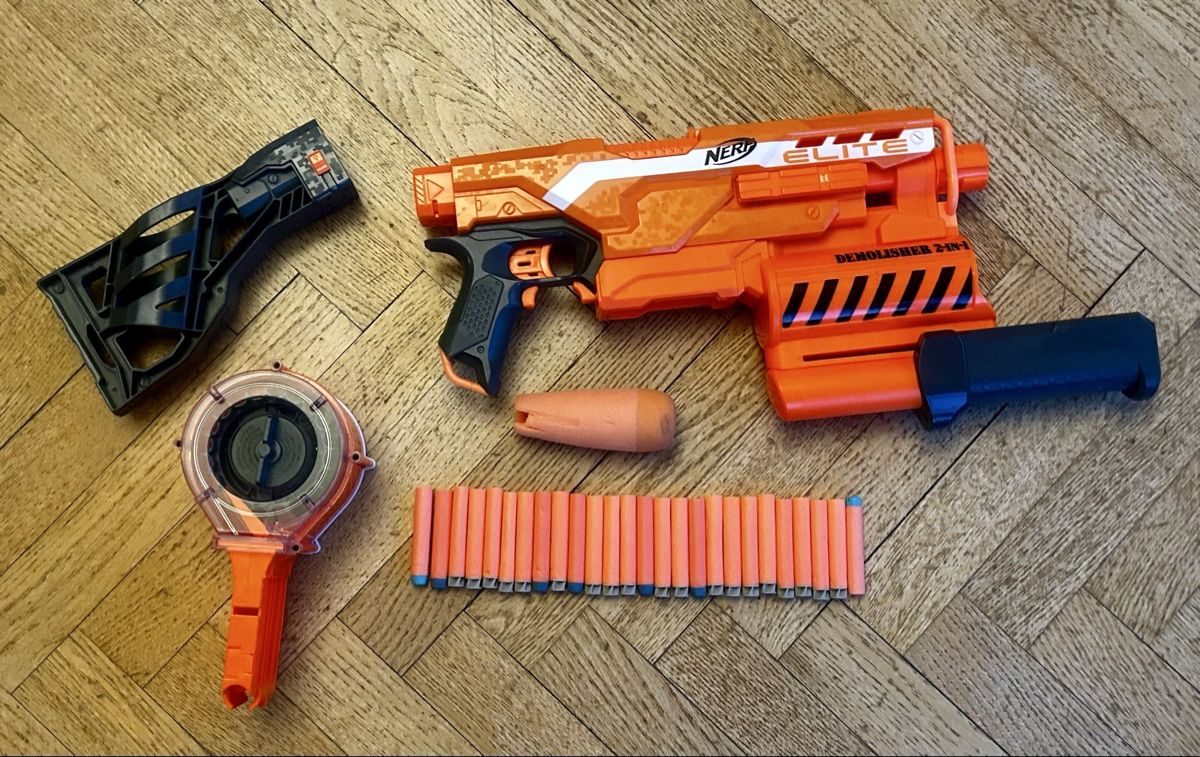 Nerf Giocattoli: Nerf Demolisher 2 in 1 N-Strike – Usato da Bern venduto da Mik74 1