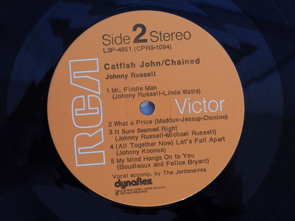 Catfish John Chained Johnny Russell LP 1973 Kaufen auf Ricardo
