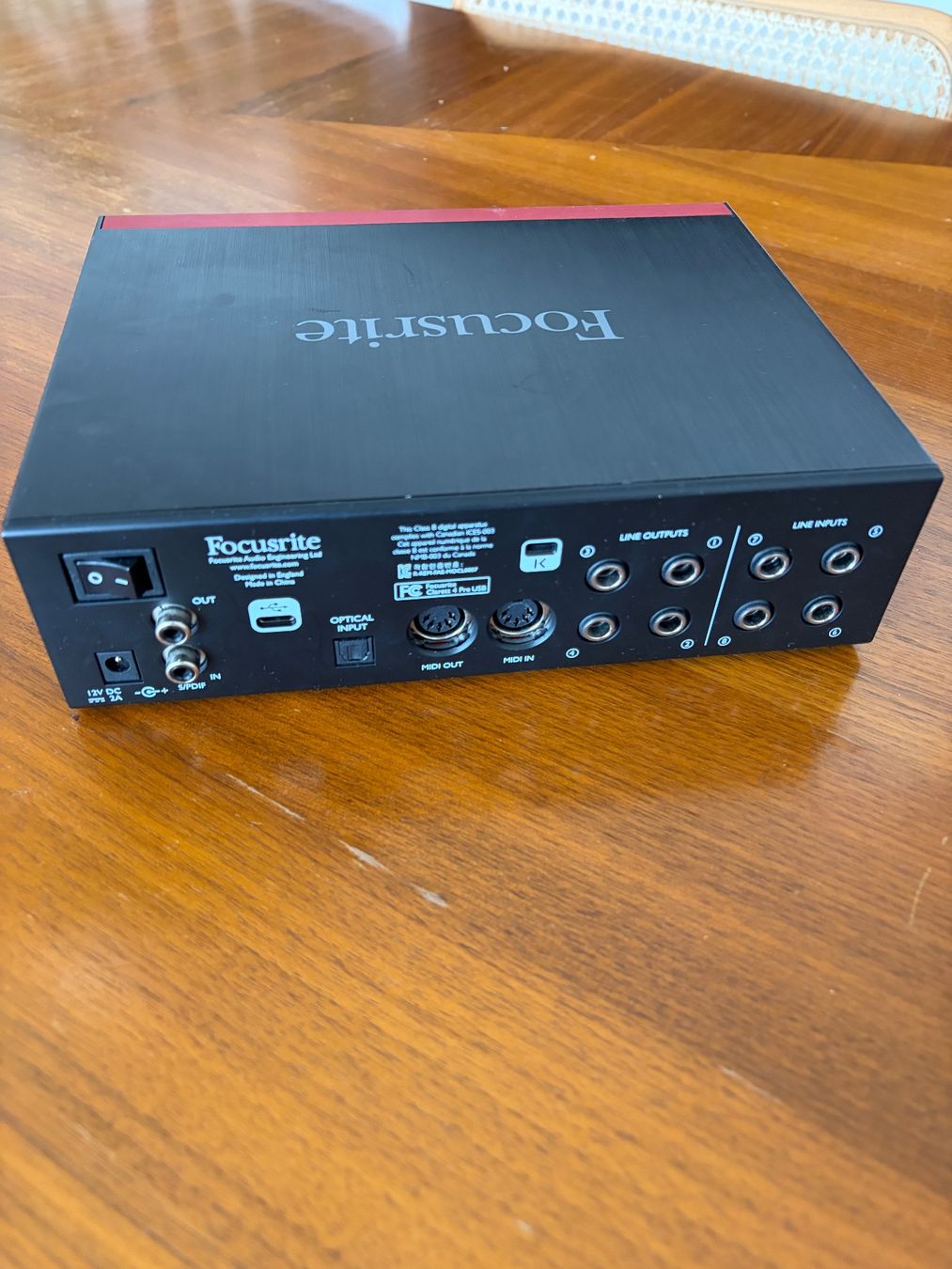Focusrite Studioequipment: Focusrite Clarett 4Pre USB Audio Interface guter Zustand – Gebraucht aus Bern von tscherrigsandro 2