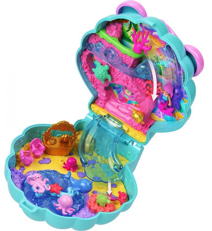 Polly Pocket Giocattoli: Polly Pocket Meer-Bär Schatulle – Nuovo e nell'imballaggio originale da Oensingen venduto da Liquidations-Shop 2