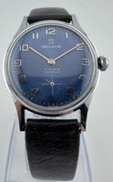 Seculus Herrenuhr blaues Zifferblatt 17 Rubis Incabloc Swiss