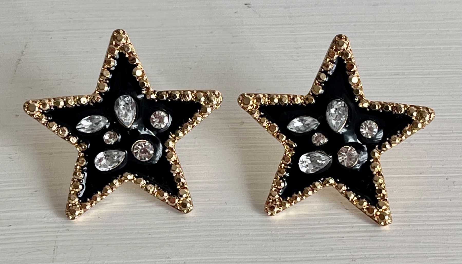 Ohrringe & -stecker: Orecchini a stella con strass – Neu (gemäss Beschreibung) aus Breganzona von mas_tv72 1