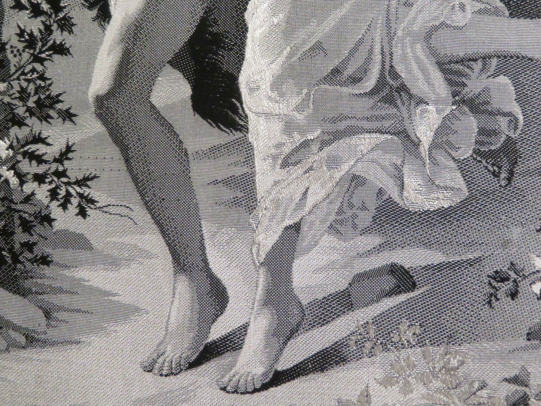 Foto & Immagini: Stoffbild Webbild Seidenwebbild in Jacquard Technik, gerahmt – Usato da Oberriet SG venduto da ganesh435 6