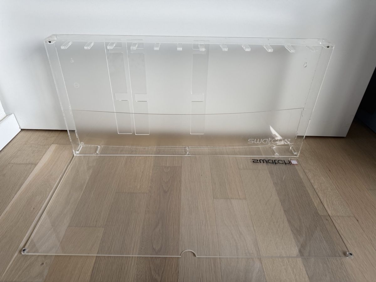 Uhrenboxen: Swatch Watch Display Case – Neu (gemäss Beschreibung) aus Lausanne von laminas 1