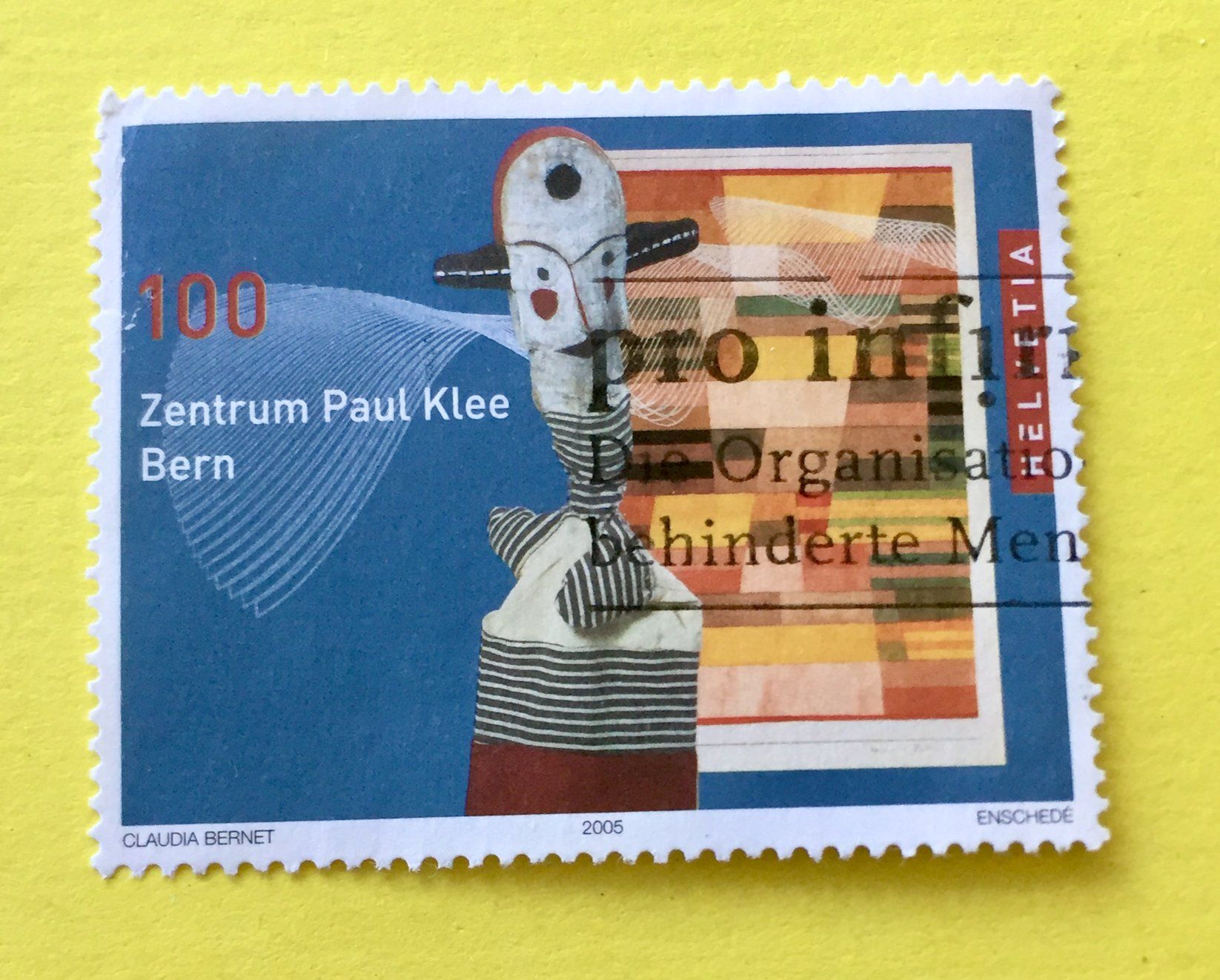 Alle Briefmarken: Nr.1165 Lebendiges Denlmal GESTEMPELT 2005   – Gebraucht aus Aarau von Billa007