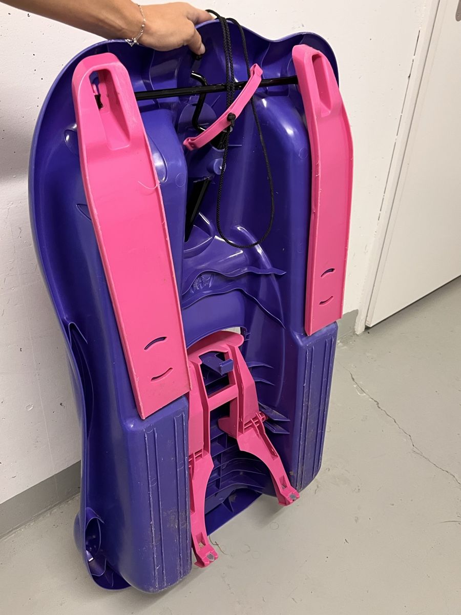 Slitta: Lenkschlitten Schlitten violett rosa  – Nuovo (secondo la descrizione) da Winterthur venduto da ChicMarkt 3
