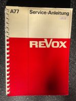 ReVox A 77 Serviceanleitung
