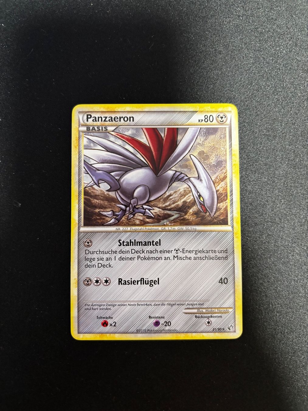 Pokémon Sammelbilder & Trading cards: Pokemon - Panzeron - Ab 1 – Gebraucht aus Grosshöchstetten von senseirocs