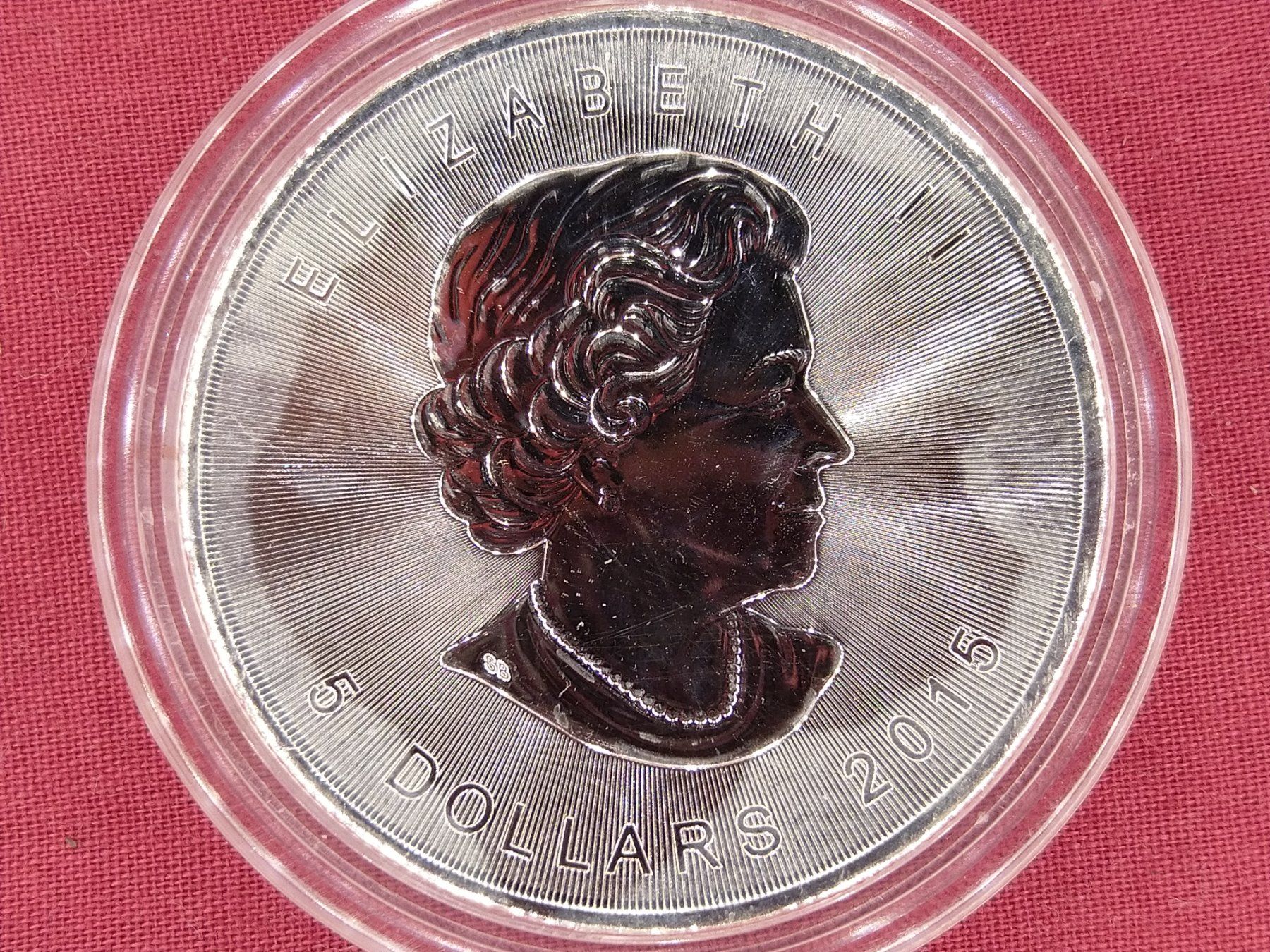 Alle Münzen: Silber Maple Leaf 1 oz - 2015 – Gebraucht aus Dättlikon von Quarz58 2
