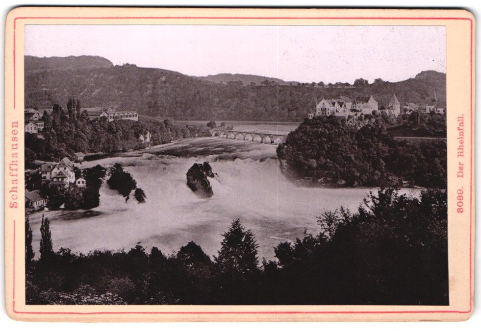 Fotografie &  Plakate: Fotografie Schaffhausen, Der Rheinfall,  – Gebraucht aus Berlin von bartko-reher