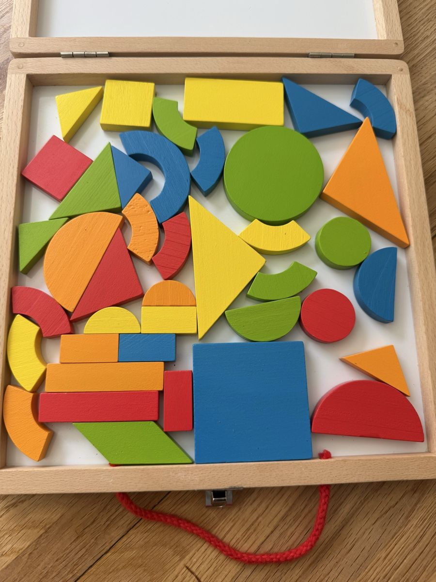 Kit di costruzioni: Lelin Holzmosaik magnetisch – Usato da Sirnach venduto da sbe_pf8v 1