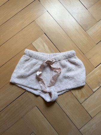 Plüsch Shorts rosa XS