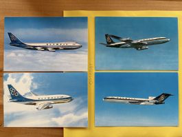 AK mit Flugzeug Boeing / Olympic Airways