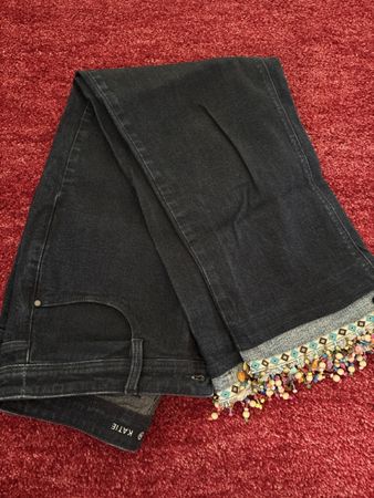 Jeans C&A Katie The Classic Straight dunkelblau Gr. 42/40