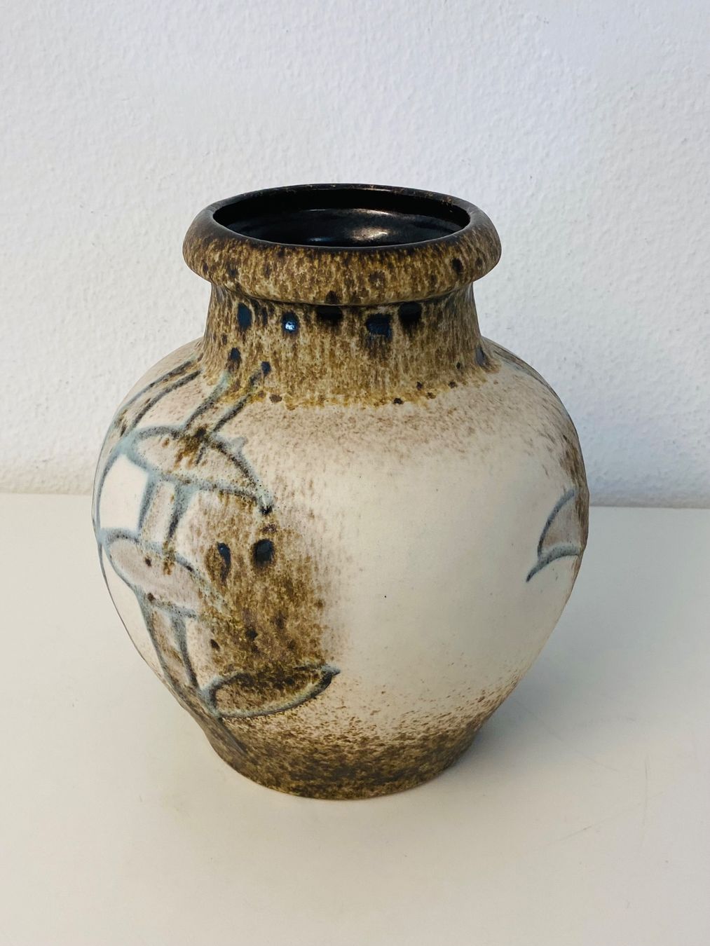 Vasen & Gefässe: SCHEURICH Keramikvase Lava Vintage – Gebraucht aus Zürich von Arche_Brockenhaus 3