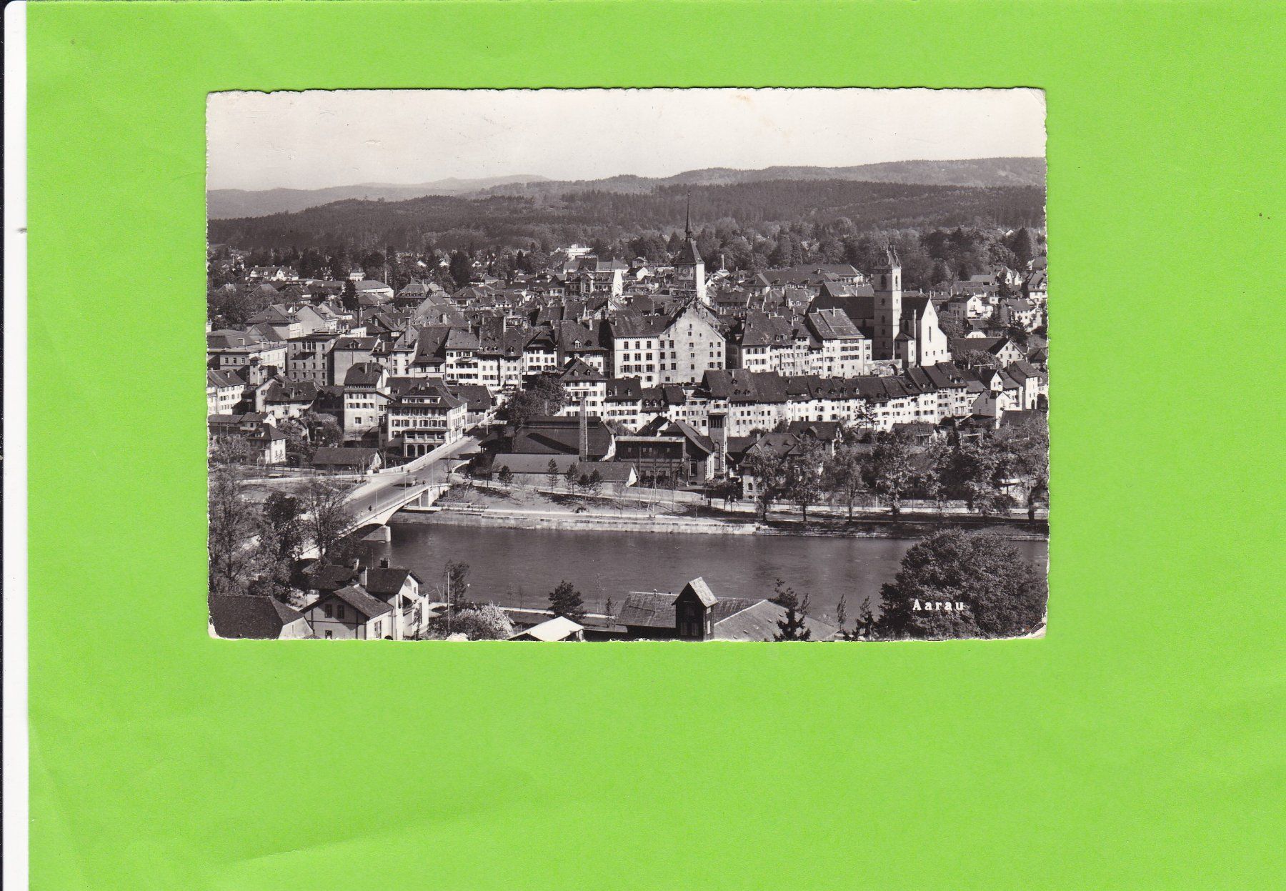 Ansichtskarten: Aarau-1960 – Gebraucht aus St. Peterzell von neckertal