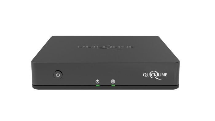 Sistemi audio & multimediali: Quickline TV UHD Box DCIW387 QL – Usato da Höri venduto da Nastaq