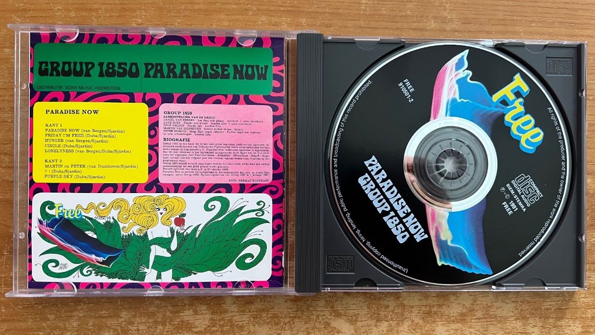 CD: Group 1850 - Paradise Now / CD von 1991 - TOP – Usato da Gais venduto da soundcave57 2