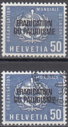 Alle Briefmarken: SBK D Vl 35  postfrisch und mit ET – Gebraucht aus Bürglen TG von StampGraf