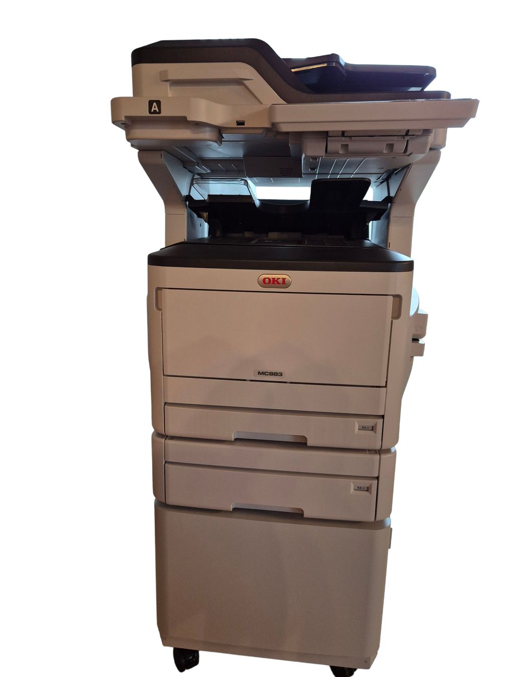 Oki Stampanti: OKI MC883 Farbdrucker, Scanner, Kopierer Top Zustand – Usato da Winterthur venduto da phimija