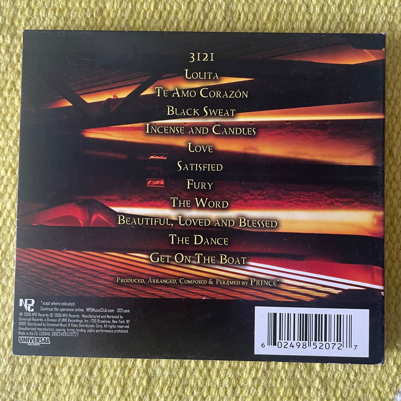CD: PRINCE-3121 (DIGIPACK) – Usato da Rorschacherberg venduto da CD-Roli 1