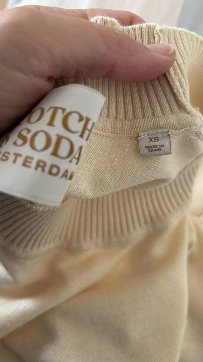 Maison Scotch Maglioni & Felpe: SCOTCH & SODA light beige pullover S/36 – Usato da Zürich venduto da Angela_Fashion_Lover 6
