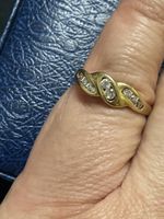 Bague en or 18 carats taille 53