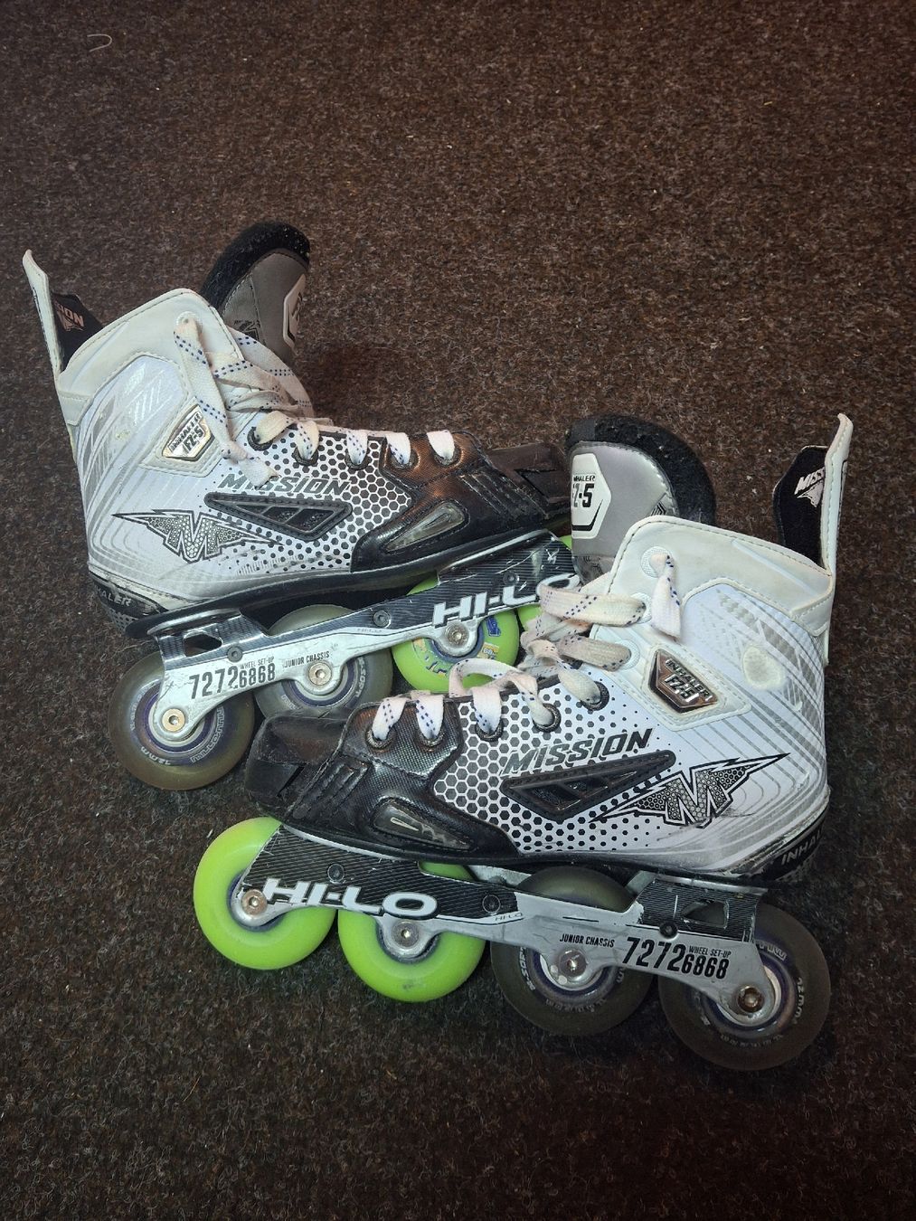 Mission Pattini in linea & Pattini a rotelle: Mission Inlineskates Grösse 37.5 – Usato da Gommiswald venduto da mur_8v6r