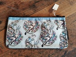 Etui Schminktasche Sailor Girl Tattoos *NEU* Kosmetiktasche