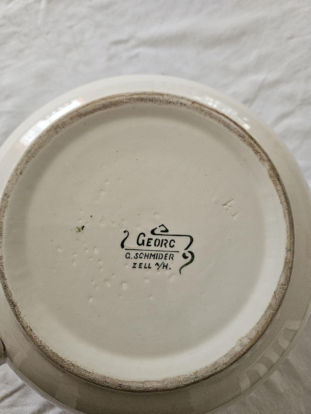 Pentole: Vintage Keramiktopf mit Schönem muster – Usato da Wädenswil venduto da Jsi.Z01 2