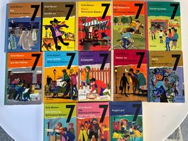 Jugendbuch- Reihe "Schwarze Sieben" von Enid Blyton