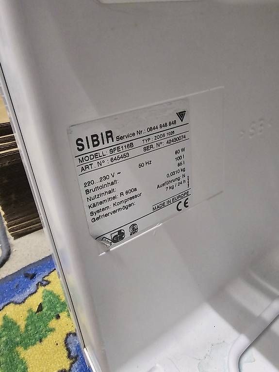 Gefrierschrank: Congelatore Sibir 3 cassetti  – Gebraucht aus Viganello von HaniHela 1