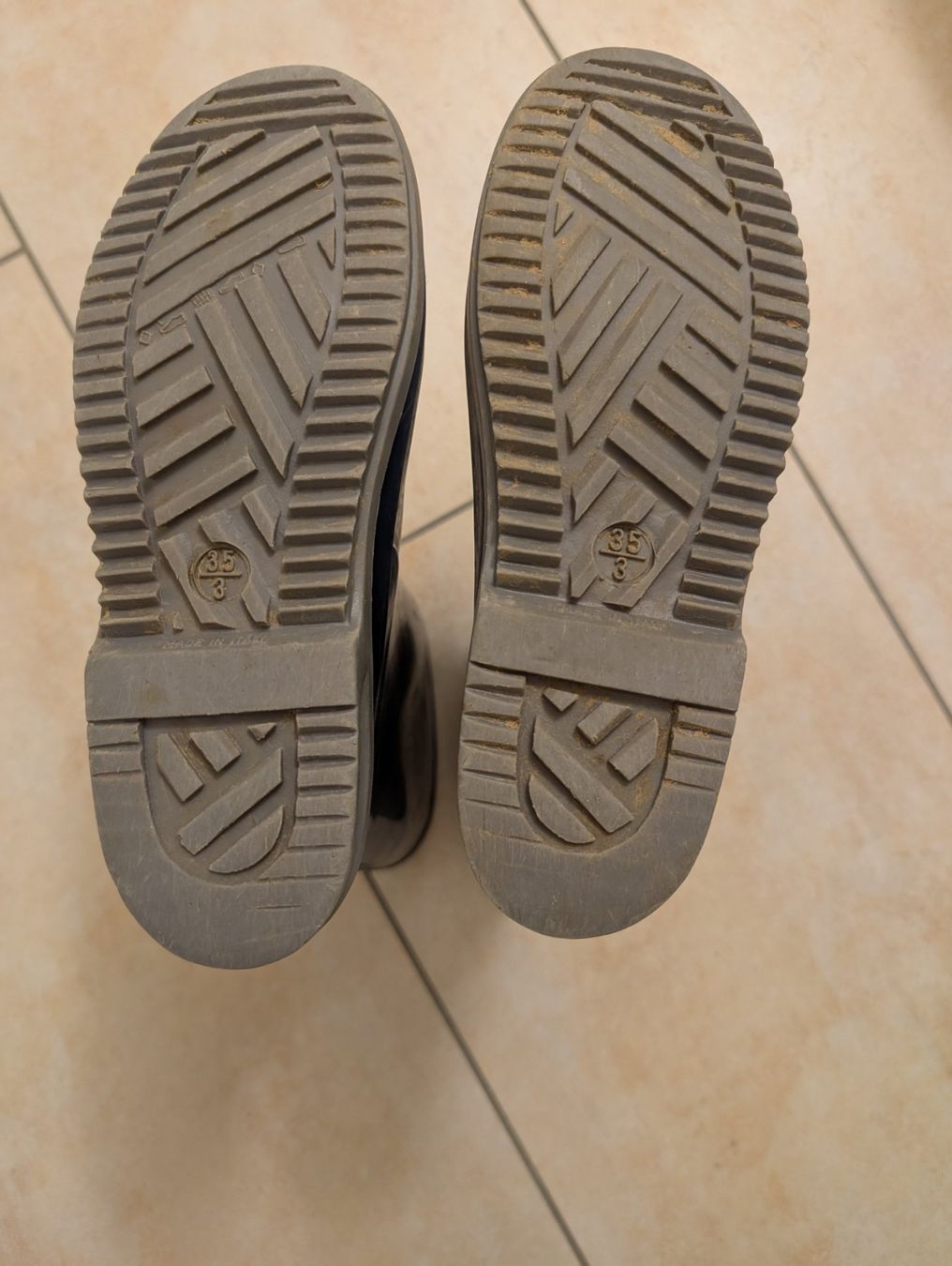 Schuhe für Jungen: Gummistiefel gr.35 blau – Gebraucht aus Rudolfstetten von rosali59 1