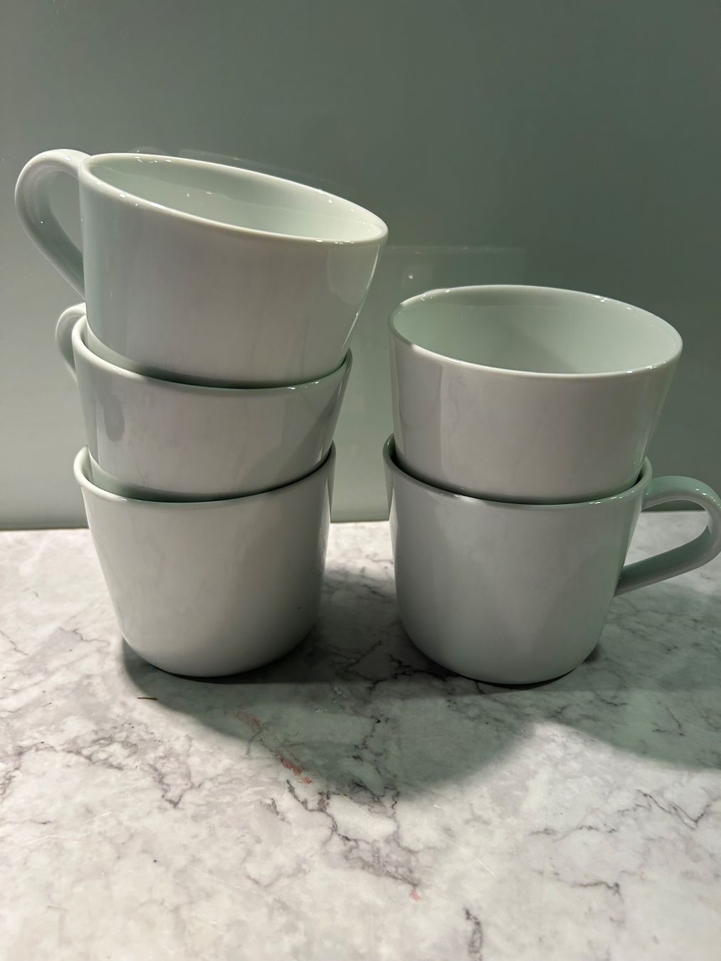 Ikea Tazze: 5 Tassen weiss, Ikea, 365 – Usato da Basel venduto da toy_t8bb