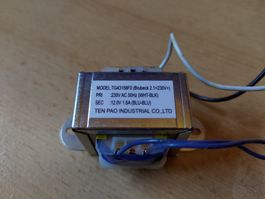 Transformator 12V 1.6A