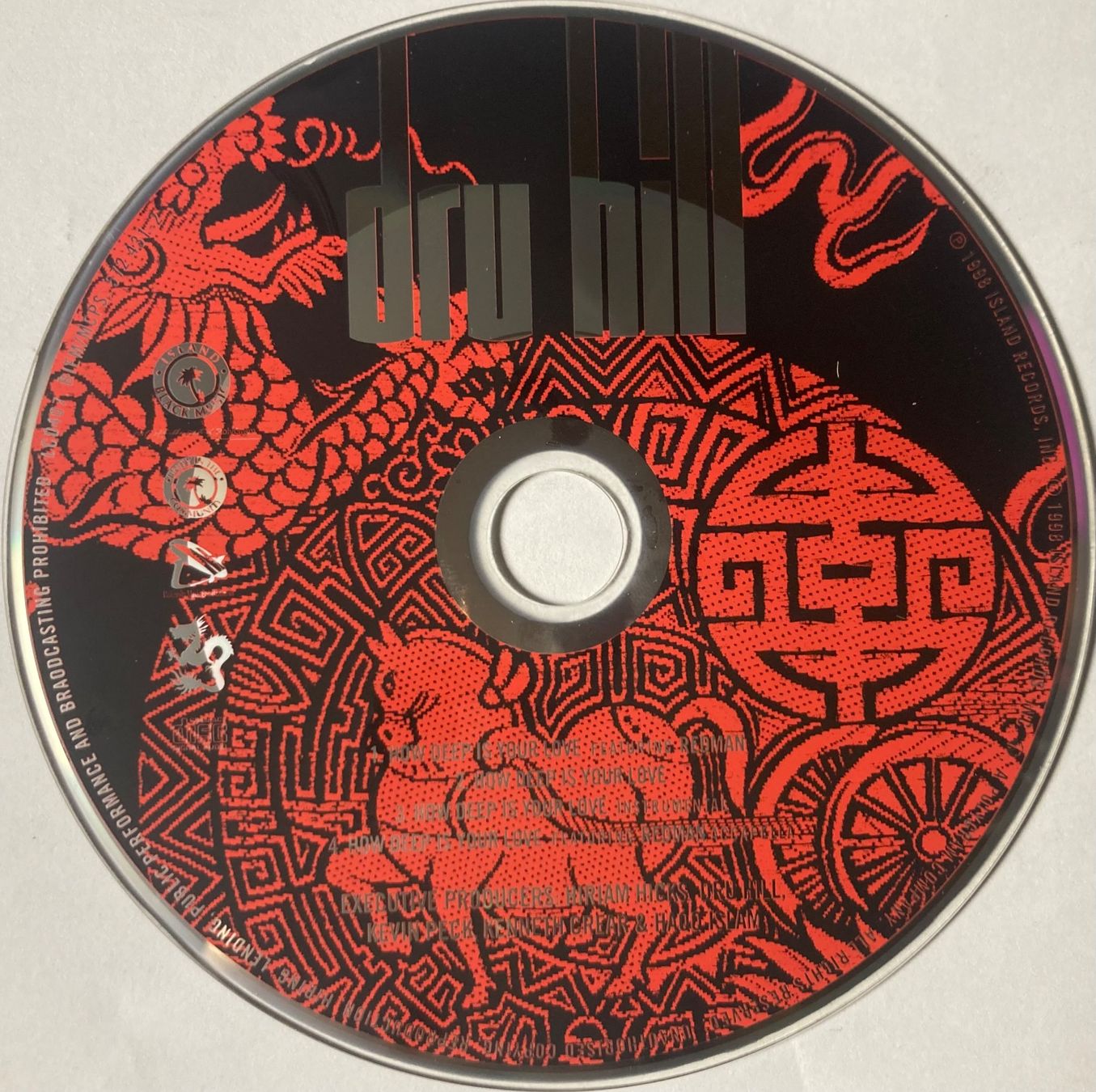 CDs: DRU HILL - HOW DEEP IS YOUR LOVE – D'occasion à Poliez-Pittet par Newtown-Records 1