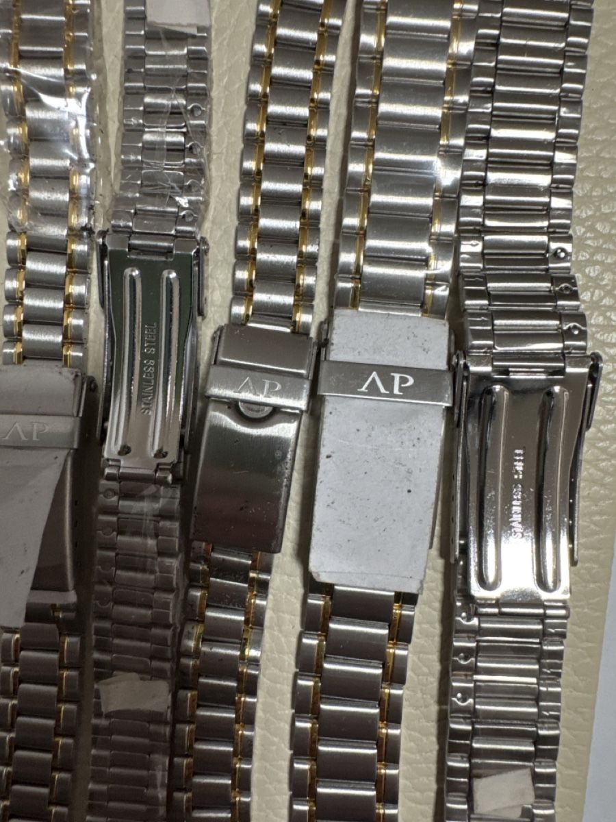 Bracciali & Braccialetti: Lot de 5 Bracelets de Montre - État Impeccable – Usato da La Chaux-de-Fonds venduto da lida2005 3
