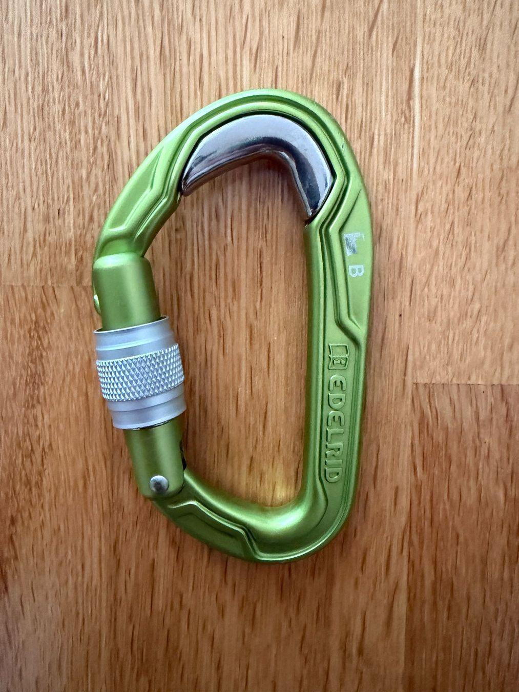 Matériel de grimpe: Karabiner Edelrid Bulletproof Screw – D'occasion à Zuerich par Quatemberkind