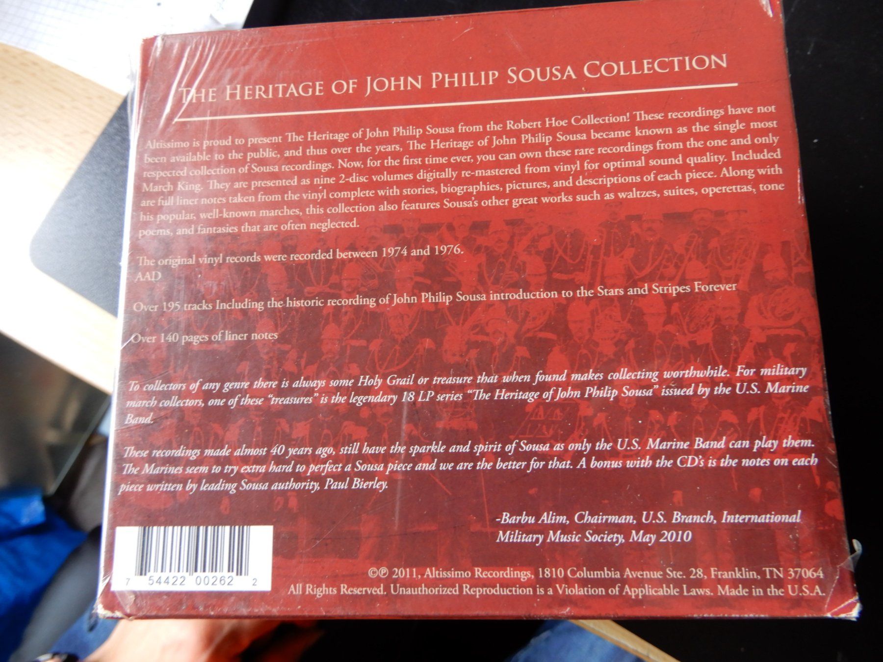 CDs: 18 Disc Set Box John Philip Sousa Collection – Neuf avec emballage d'origine à Dulliken par Reto790 3