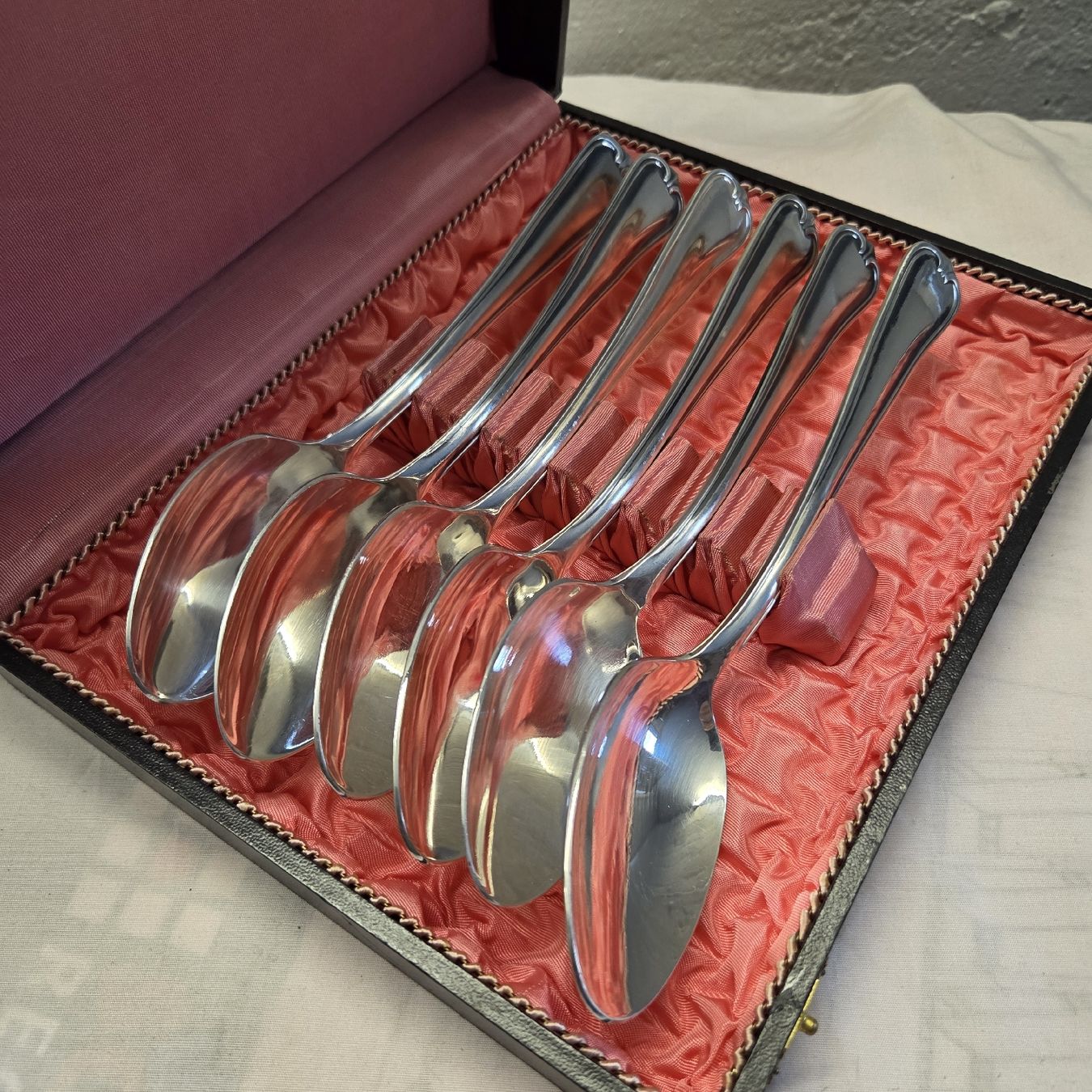 Cucchiai: 6x Versilberte Suppenlöffel 90ziger – Usato da Stans venduto da Ducati16 5