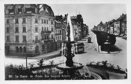 La Chaux de fonds Tram Straßenbahnen