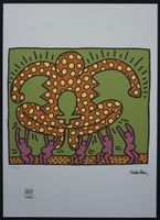 KEITH HARING  HANDNUMMERIERT DRUCKSIGNIERT