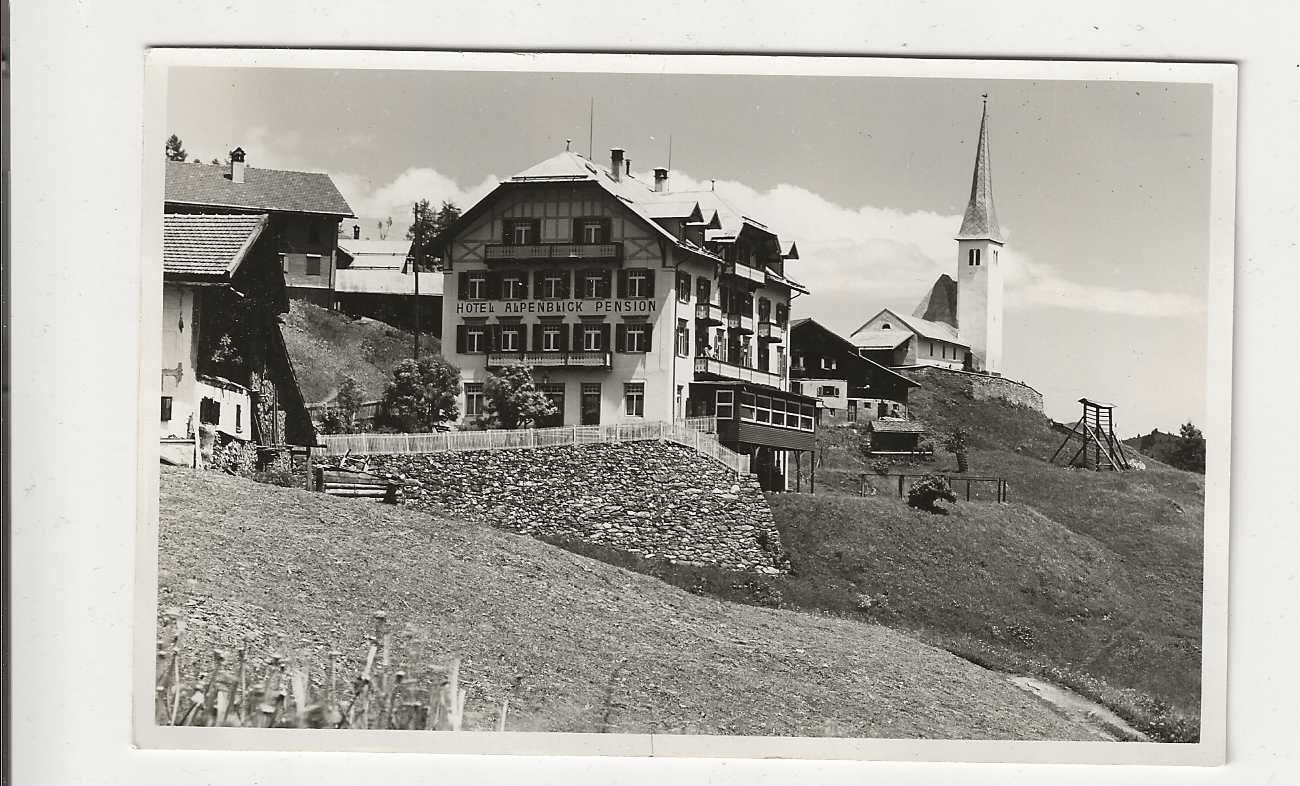 Cartoline postali: Tenna, 1940-50-er Jahre – Usato da Spiez venduto da Niesen20