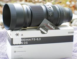 Sigma 100-400 F5-6-3 DG DN OS für L-Mount, neuwertig