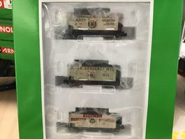 Arnold HN6020 Bierwagen-Set SBB/CFF/FFS, Spur N, Neu!