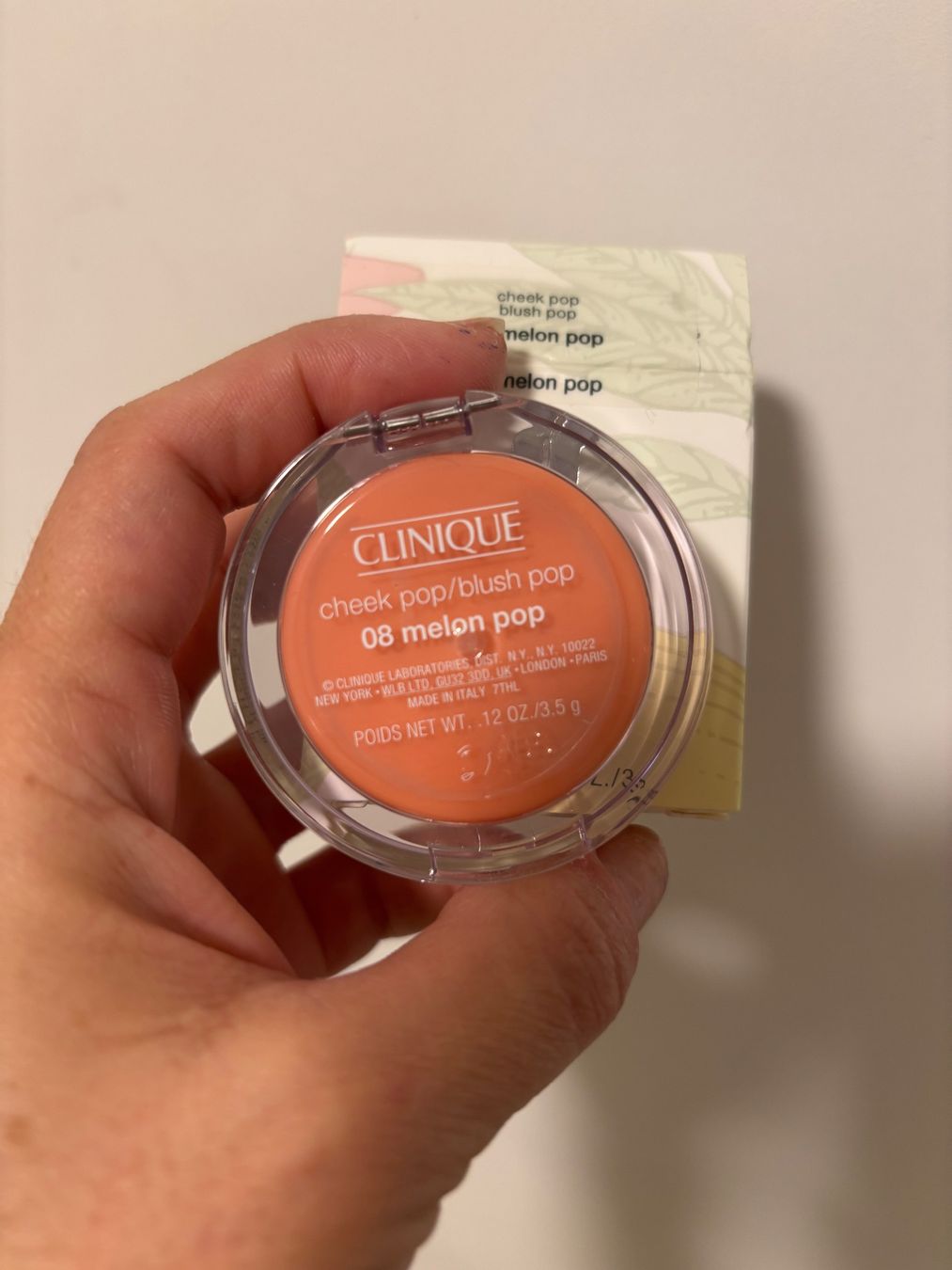 Clinique Make-up: Clinique Cheek Pop Blush, Farbe Melon Pop, Neu! – Nuovo e nell'imballaggio originale da Zürich venduto da deruja 4