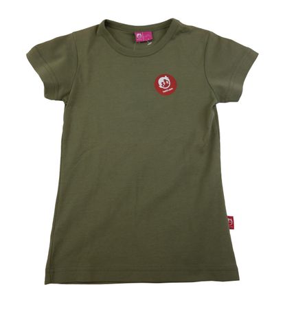 Heidi .com Damen T-Shirts/Made in Turkey/olivgrün/Gr.S /NEU